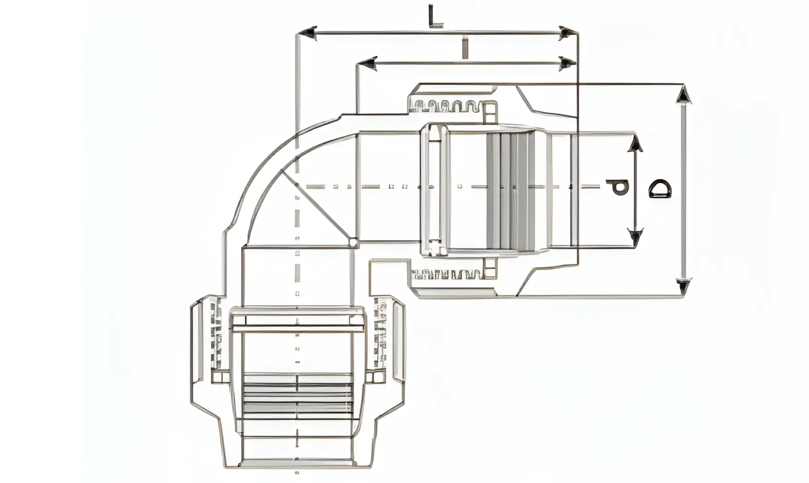 PPolyprpylene Compression 90 Degree ELBOW Map